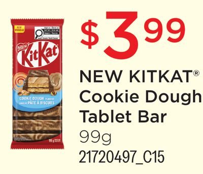 NEW KITKAT® COOKIE DOUGH TABLET BAR from Fortinos