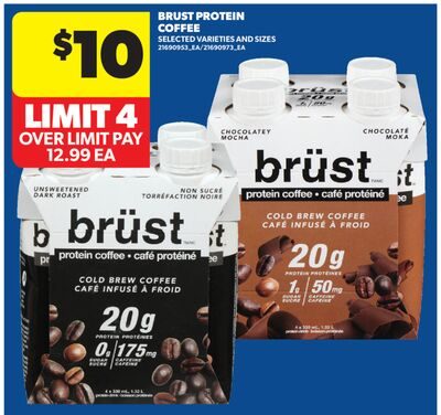 BRUST PROTEIN COFFEE from Real Canadian Superstore