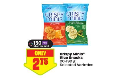 Crispy Minis® Rice Snacks from FreshCo