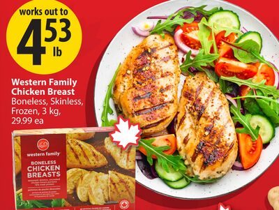 Western Family Chicken Breast from Save-On-Foods