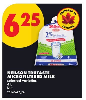 NEILSON TRUTASTE MICROFILTERED MILK from No Frills