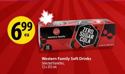 Western Family Soft Drinks from PriceSmart Foods