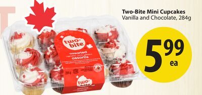 Two-Bite Mini Cupcakes from Save-On-Foods