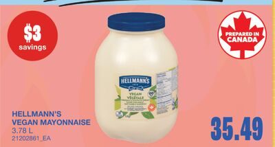 VEGAN MAYONNAISE from Wholesale Club