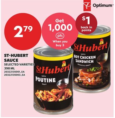 ST-HUBERT SAUCE from Your Independent Grocer