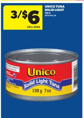 UNICO TUNA SOLID LIGHT from Real Canadian Superstore