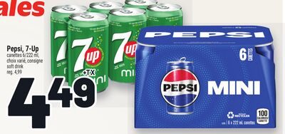 PEPSI, 7‑UP | SOFT DRINK from Metro