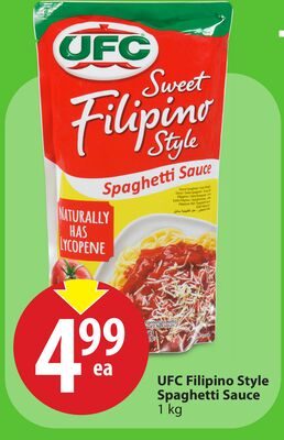 UFC Filipino Style Spaghetti Sauce from Save-On-Foods