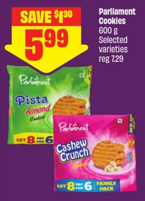 Parliament Cookies from FreshCo