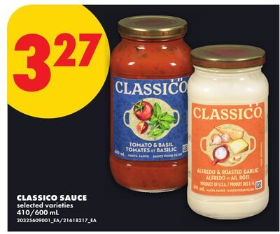 CLASSICO SAUCE from No Frills