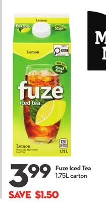 Fuze Iced Tea from Longo's