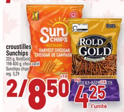 CROUSTILLES SUNCHIPS | SUNCHIPS CHIPS from Metro