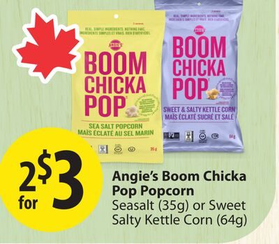 Angie's Boom Chicka Pop Popcorn from Save-On-Foods