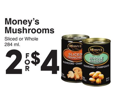 Money's Mushrooms from AG Foods