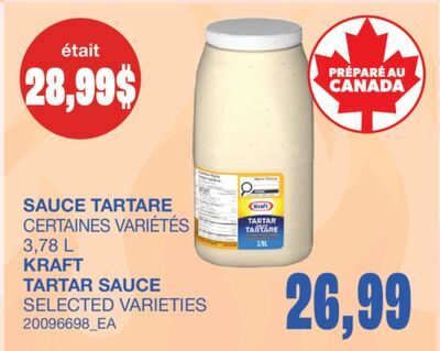 SAUCE TARTARE from Wholesale Club