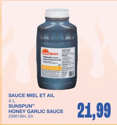 SAUCE MIEL ET AIL from Wholesale Club