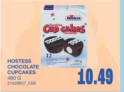 HOSTESS CHOCOLATE CUPCAKES from Wholesale Club
