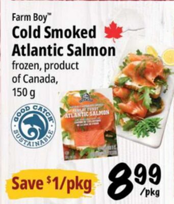 Farm Boy™ Cold Smoked Atlantic Salmon from Farm Boy