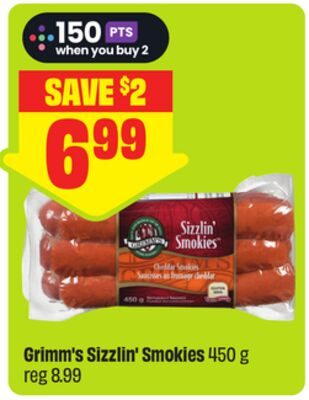 Grimm's Sizzlin' Smokies from FreshCo