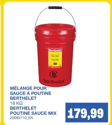 MÉLANGE POUR SAUCE À POUTINE BERTHELET from Wholesale Club