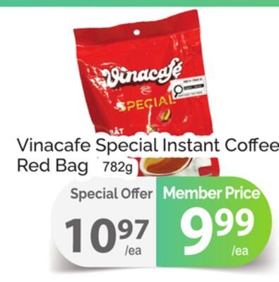 VINACAFE SPECIAL INSTANT COFFEE RED BAG from T&T Supermarket