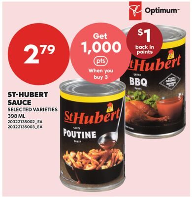 ST-HUBERT SAUCE from Valu-mart