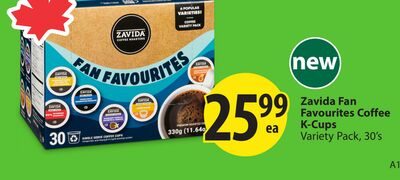 Zavida Fan Favourites Coffee K-Cups from Save-On-Foods
