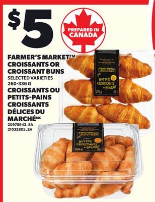 FARMER'S MARKET™ CROISSANTS OR CROISSANT BUNS from Your Independent Grocer