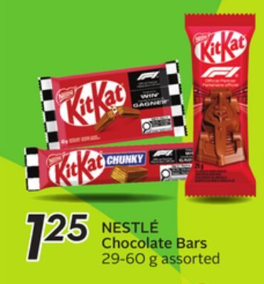 Chocolate Bars from Safeway