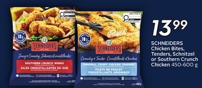 Chicken Bites, Tenders, Schnitzel or Southern Crunch Chicken from Safeway