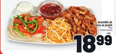 ENSEMBLE DE TACOS AU POULET | CHICKEN TACOS KIT from Metro