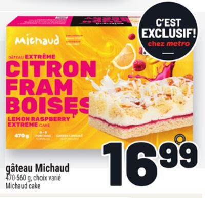 GÂTEAU MICHAUD | MICHAUD CAKE from Metro