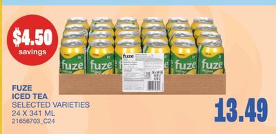 ICED TEA, 24 X from Wholesale Club