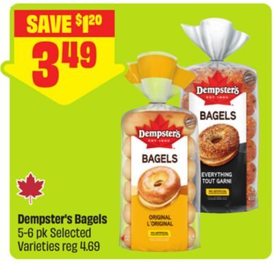 Dempster's Bagels from FreshCo