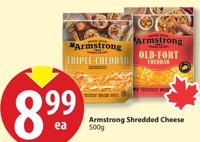 Armstrong Shredded Cheese from Save-On-Foods