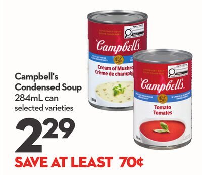 Campbell's Condensed Soup from Longo's
