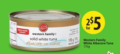Western Family White Albacore Tuna from Save-On-Foods