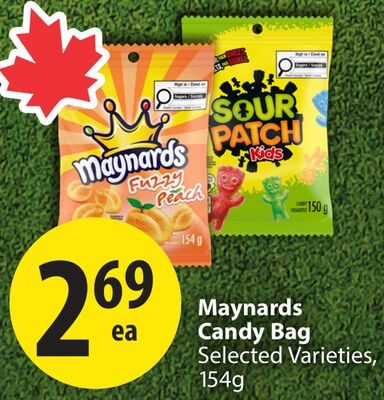 Maynards Candy Bag from Save-On-Foods