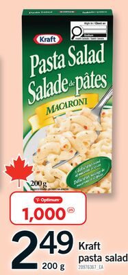 KRAFT PASTA SALAD from Fortinos