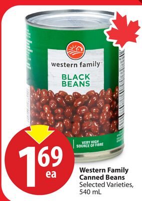 Western Family Canned Beans from Save-On-Foods