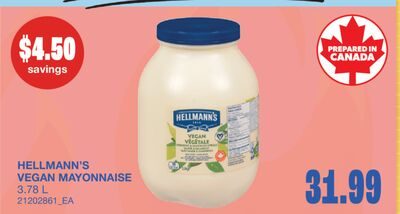 VEGAN MAYONNAISE from Wholesale Club