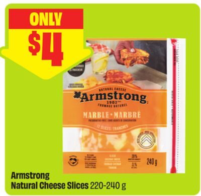 Armstrong Natural Cheese Slices from FreshCo
