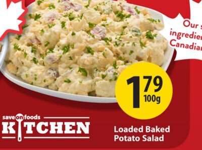 Loaded Baked Potato Salad from Save-On-Foods