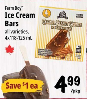 Farm Boy™ Ice Cream Bars from Farm Boy