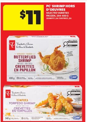 PC® SHRIMP HORS D'OEUVRES from Real Canadian Superstore