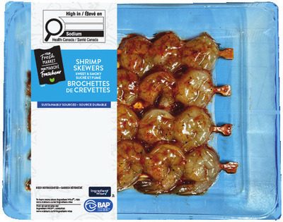 Your Fresh Market Sweet & Smoky Shrimp Skewers from Walmart Canada