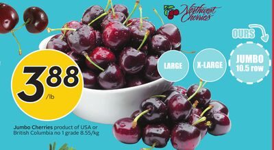 Jumbo Cherries from Safeway