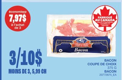 BACON COUPE DE CHOIX from Wholesale Club
