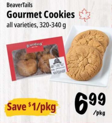 BeaverTails Gourmet Cookies from Farm Boy