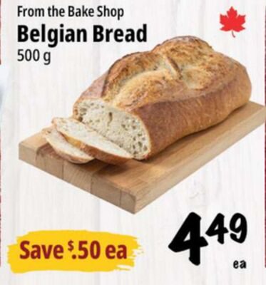 From the Bake Shop Belgian Bread from Farm Boy